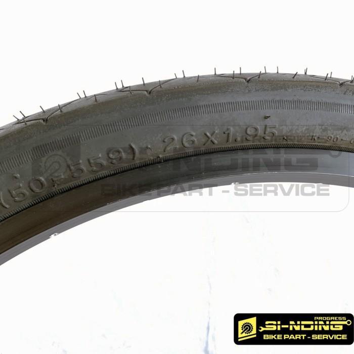 Ban Luar Halus Kenda 26 X 1.95 K 90 K90 K.90 K-90 Hitam Sepeda Communter Federal MTB