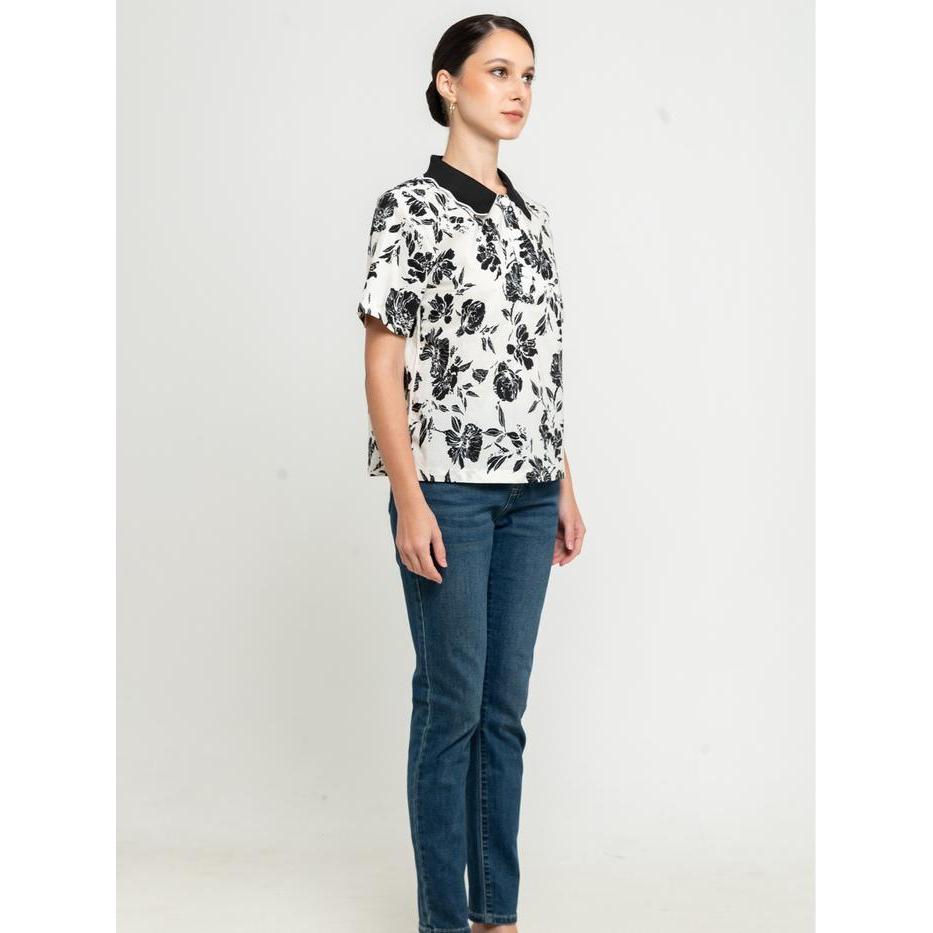 N2 BLOUSE - BLUS ATASAN WANITA KATUN 29778