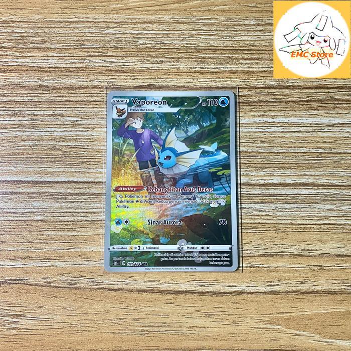 Pokemon TCG Indonesia - Vaporeon CHR