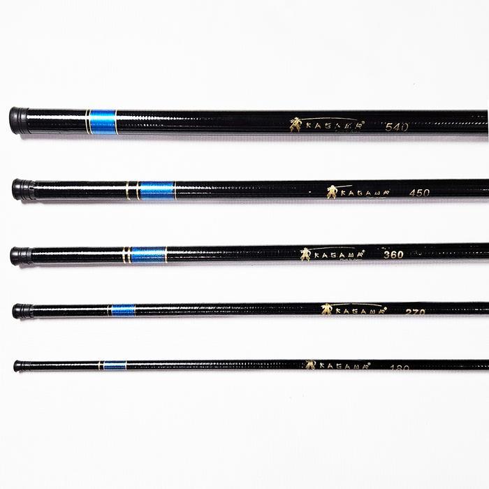 1 Set Lengkap Joran Tegek Pancing Kagawa Black Gloss Series