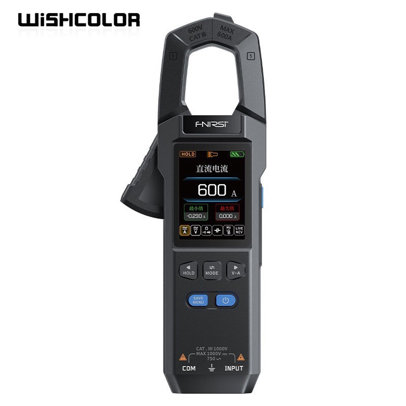 Fnirsi Dmc-100 Clamp Type Multimeter Automatic Intelligent High Precision Ammeter With Temperature