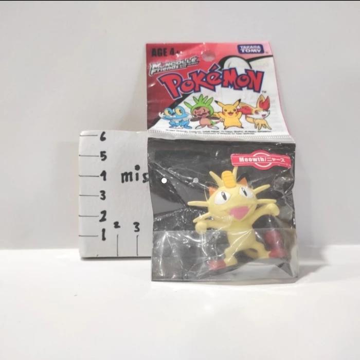 Pokemon figure Moncolle Friends Asia Alfa Indo Poke Mart Meowth