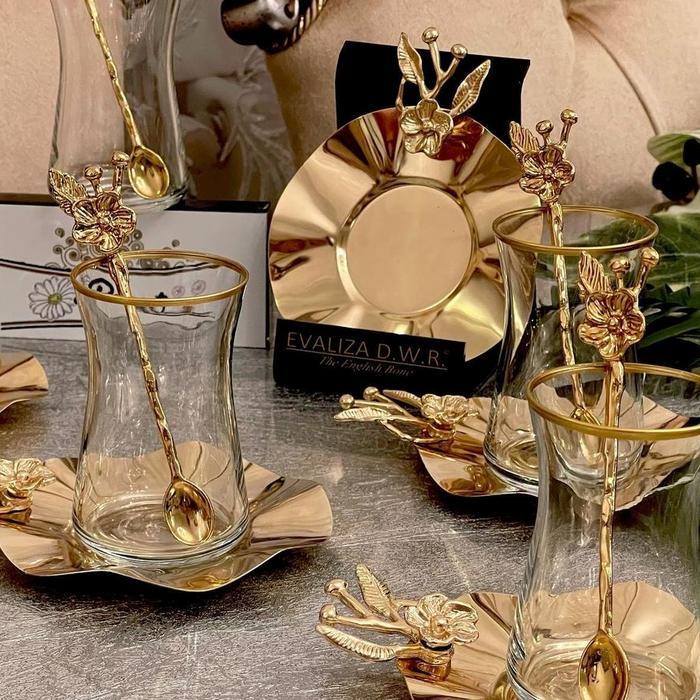 SETT GELAS TEH TURKI DAN TEKO TEH TURKI PESANAN