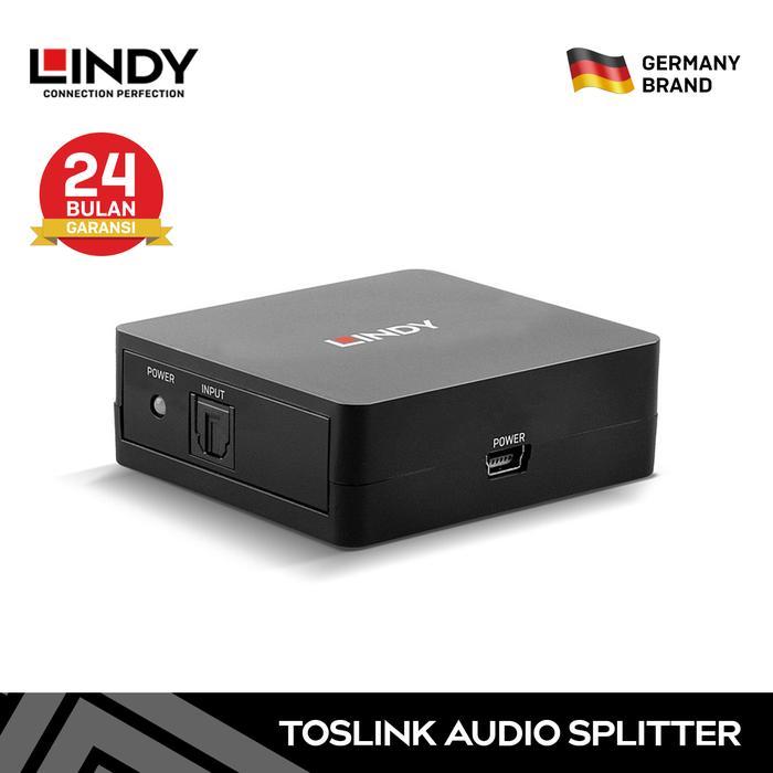 Splitter Audio Digital LINDY 3 Port TOSlink Optical