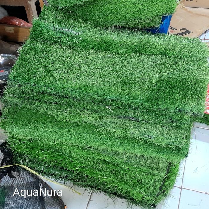 rumput sintetis aquarium aquascape aquarium