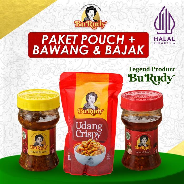 Paket Kecil Udang Pouch Khas Depot Bu Rudy Surabaya