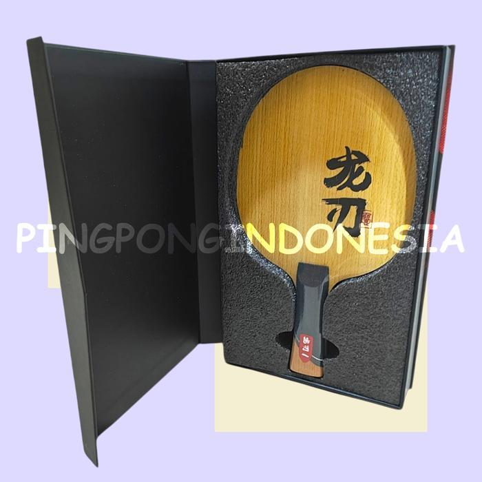 Double Fish Dragon Blade 1 Table Tennis Blade Super Fiber Outer Zlc Ping Pong Blade For Professional