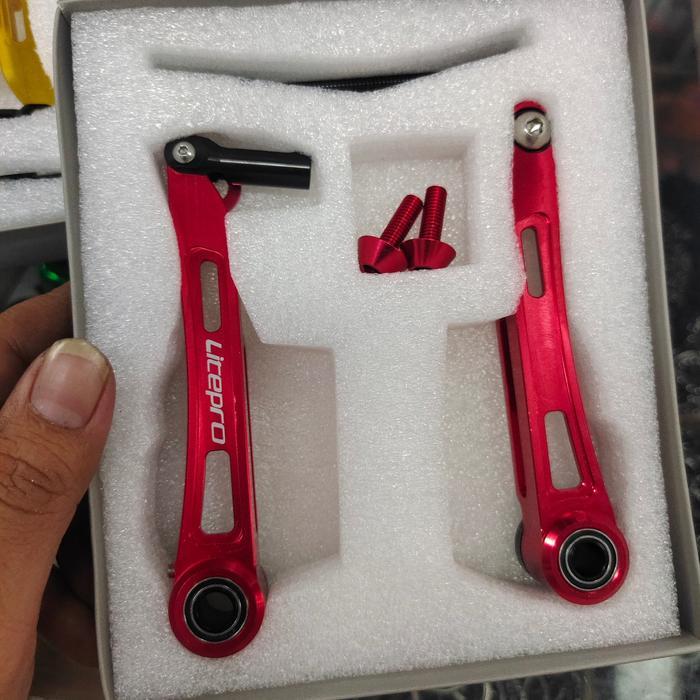 Rem V-Brake Long Litepro Cnc Original Arm Alloy 7075 - Rem Vbreak Long Litepro Alloy Cnc