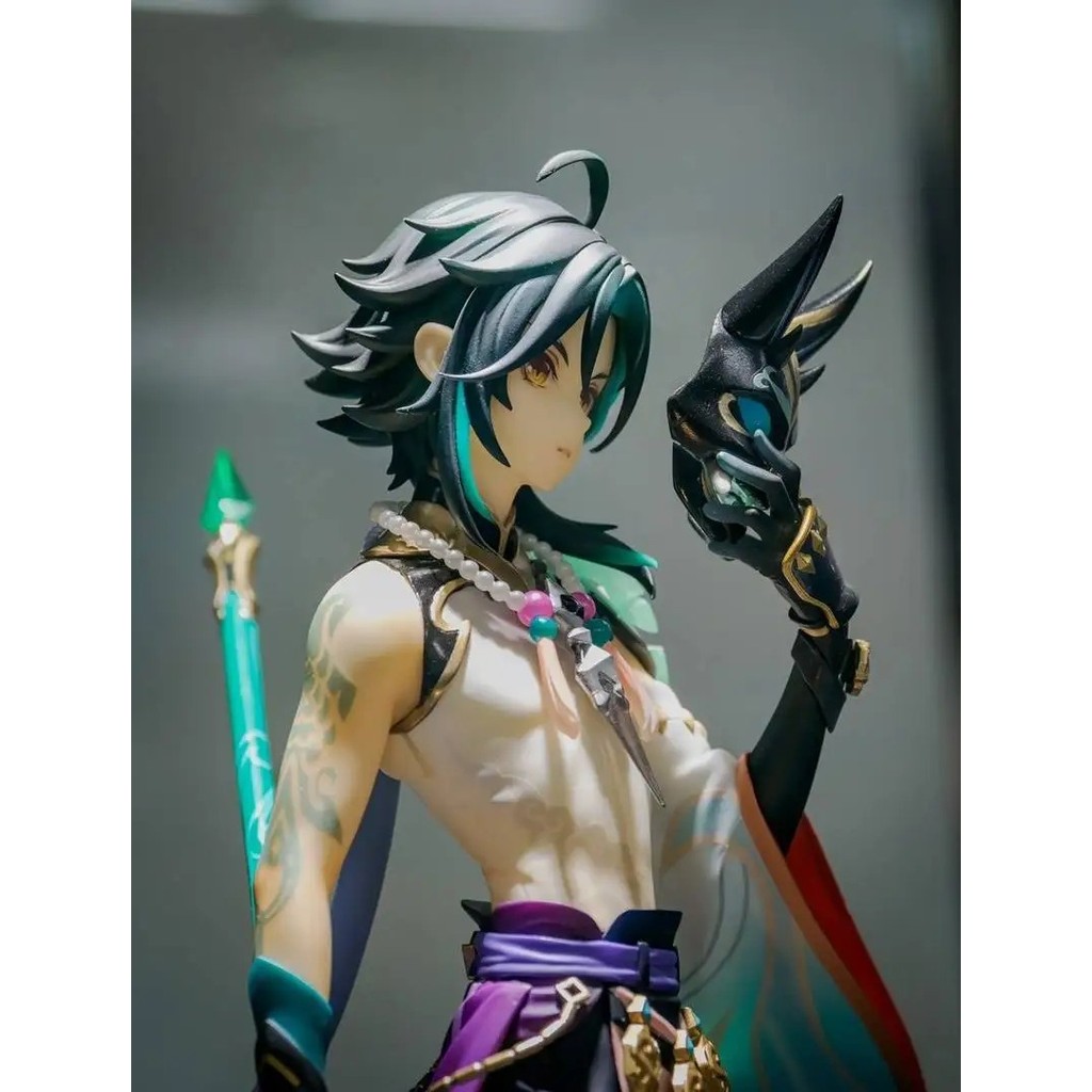 Anime Figure Genshin Impact Xiao Vigilant Yaksha Genshin Impact Klee Action Figure Paimon Qiqi