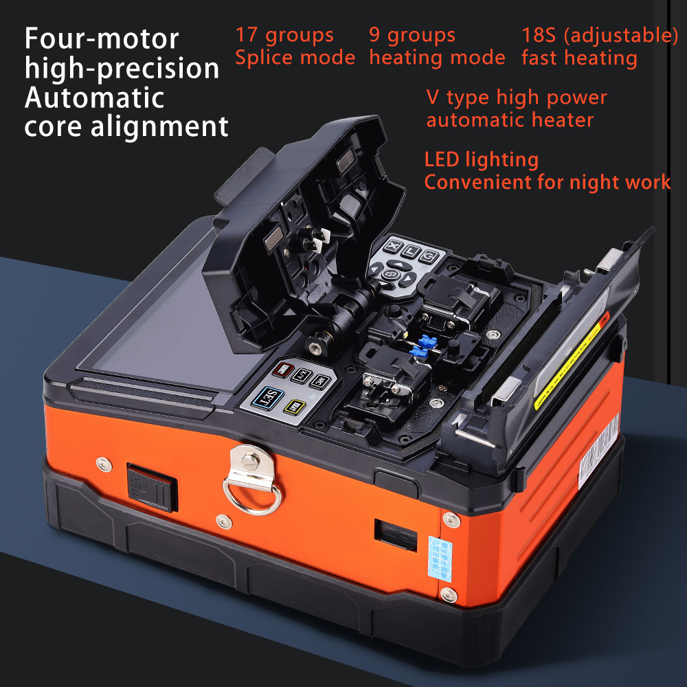 A-81S Automatic Fiber Optic Fusion Splicer Single Mode Fiber Optic Docking Home Installation and