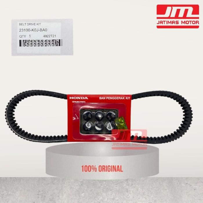 23100-K0J-Ba0 V Belt Roller Set Genio Beat Led Scoopy Esp K2F Ori Ahm