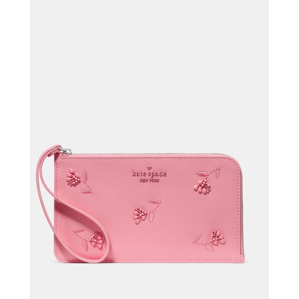 Kate Spade Lucy Medium LZip Wristlet - Dompet Wristlet Wanita