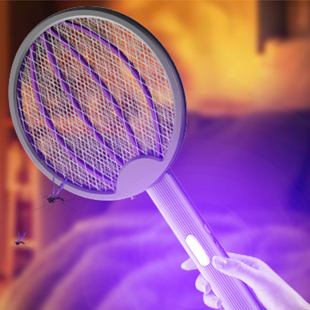 Foldable Mosquito Killer Lamp Rechargeable Fly Zapper Electric Mosquito Racket Mosquito Repellent