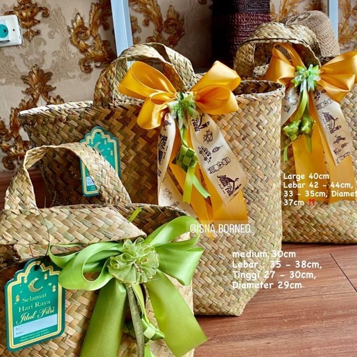 PARSEL LEBARAN / TAS PARCEL / TEMPAT HAMPERS/ TAS PURUN 30CM