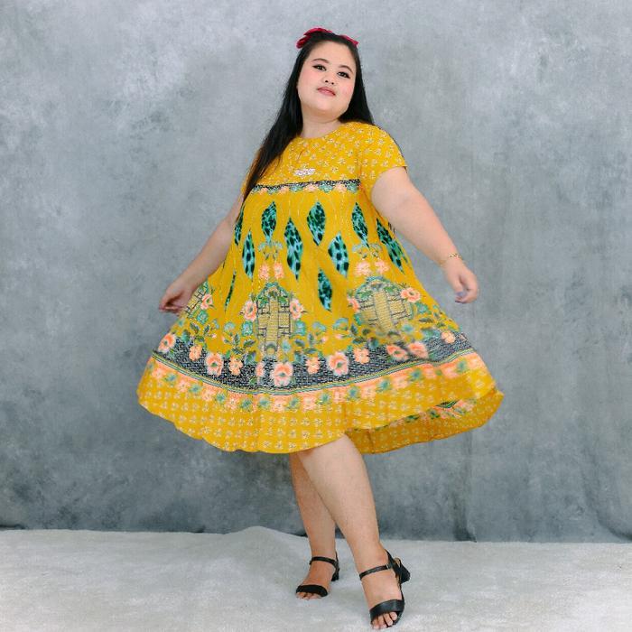 TERLARIS [KENCANA UNGU] DASTER KLOK BUSUI DASTER WANITA KENCANA UNGU LABEL HIJAU BATIK KANCING RAYON