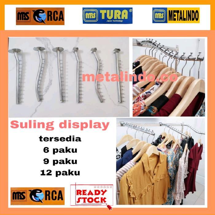 Hanger suling gantungan baju suling