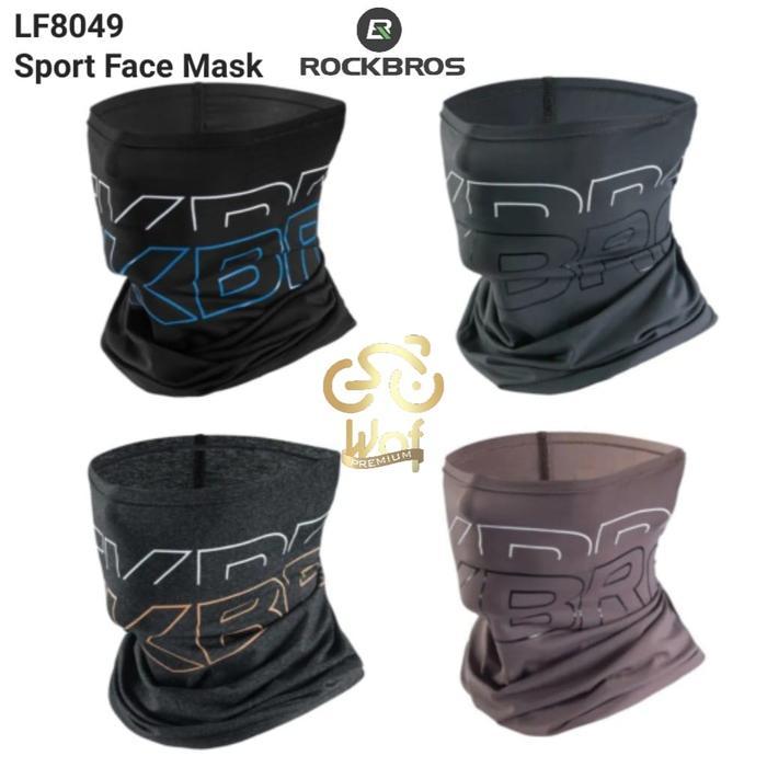 ROCKBROS Masker Pelindung Wajah Balaclava Slayer Silk Anti UV LF8049