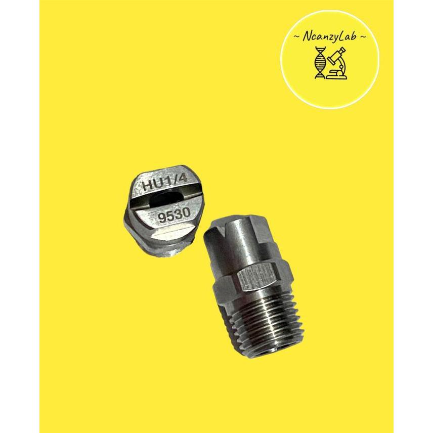 Nozzle Jet Flat Fan Spray V 1/4 Jet Flat Fan Spray Nozzle (9530)