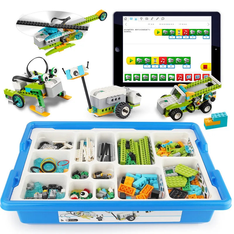 EV3 Wedo 2.0 Program Brick Steam Stem Robot Toys Education Assembly Building Blocks Play Set Science