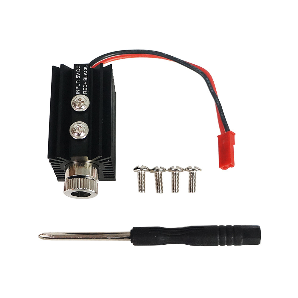 5V 1000MW 1500MW Diode Laser Module 405NM Software Control Blue Purple Laser for Desktop Wood Laser 