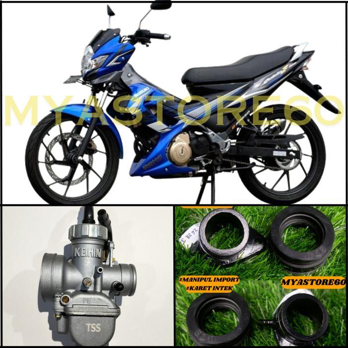 Paket PNP Suzuki Satria Fu Langsung Pasang Karburator PE24 PE26 PE28 KEIHIN Carburator PE 24 26