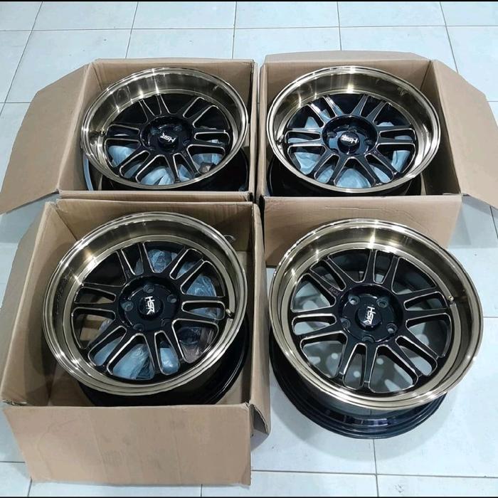 Velg Mobil Second Hsr BOROKO BLY01 R17 pcd 5x114,3 Cocok Innova Reborn Zenix Venturer