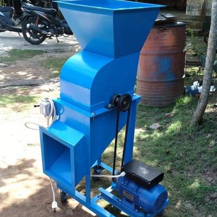 Mesin Giling kompos giling serabut kelapa cocopit  penggerak dinamo