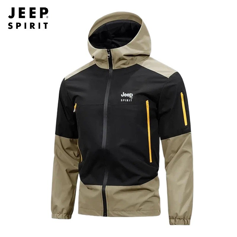 Jeep spirit jacket men autumn/spring leisure American fashion waterproof outdoor mountaineering