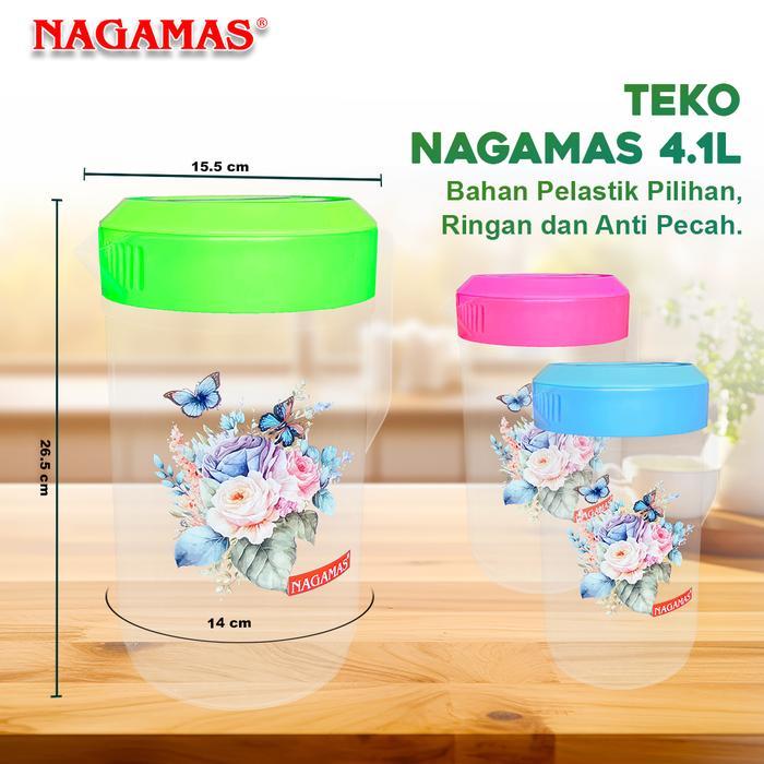 Nagamas Teko Plastik Air Minum 4.1 Liter