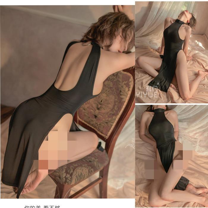 Dress Lingerie Model Cheongsam Qipao China Polos Panjang Cosplay