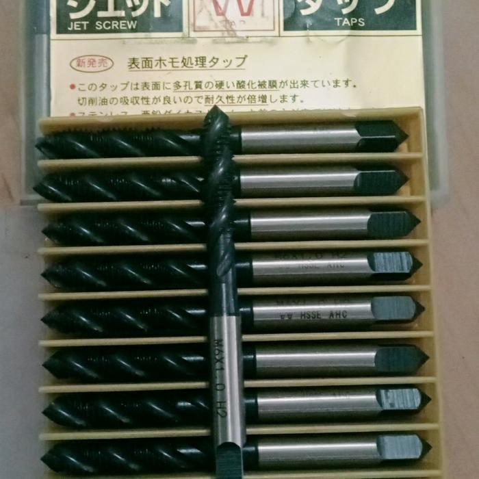 Tap M6X1 Sp Seiko Japan Baru Handtap Tap Snai M6 X1 Spiral