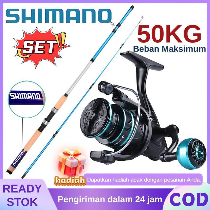 SHIMANO PANCINGAN SET LENGKAP 1000-7000 REEL SPINNING POWER HANDLE FISHING BC MURAH KUAT METAL RATIO