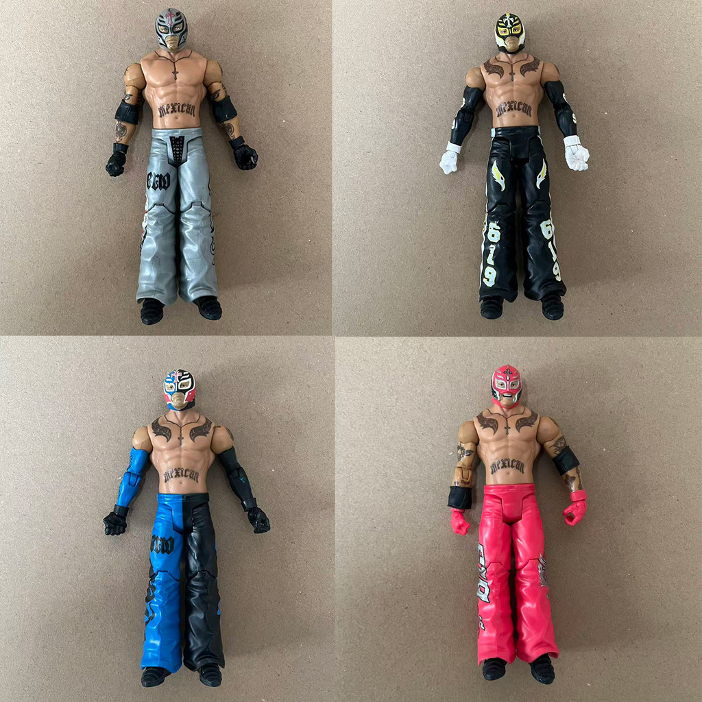 619 Rare Rey Mysterio Action Figure Wrestling Figure Display Collection Festival Gift