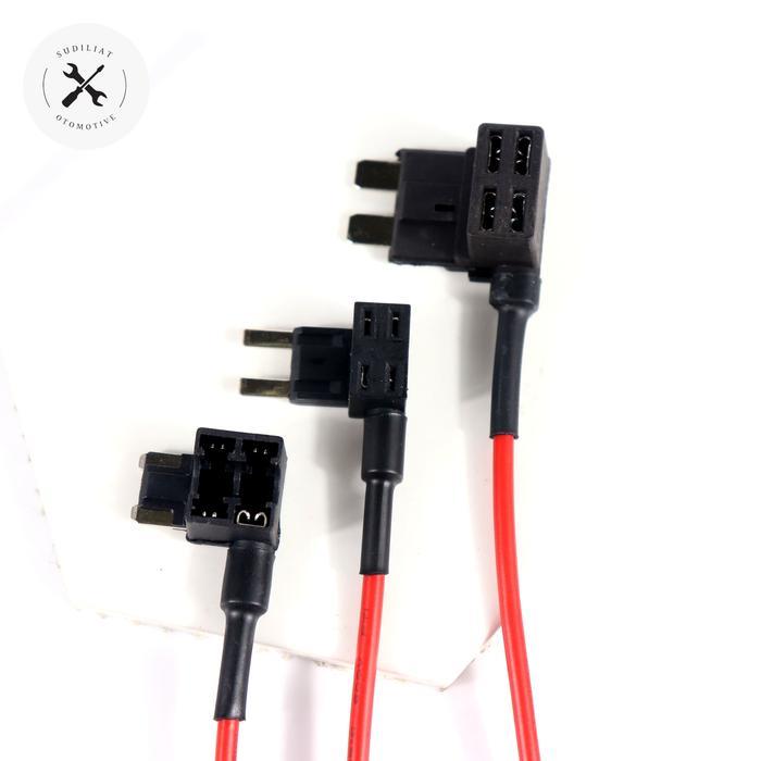 "New" SOKET FUSE TAP SEKRING JUMPER KABEL UNTUK MOTOR & MOBIL - FUSE TAP JUMPER