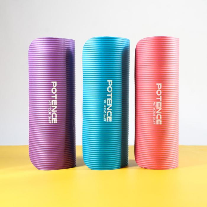 POTENCE Matras Yoga NBR 10mm / Matras Yoga Tebal 10mm NBR