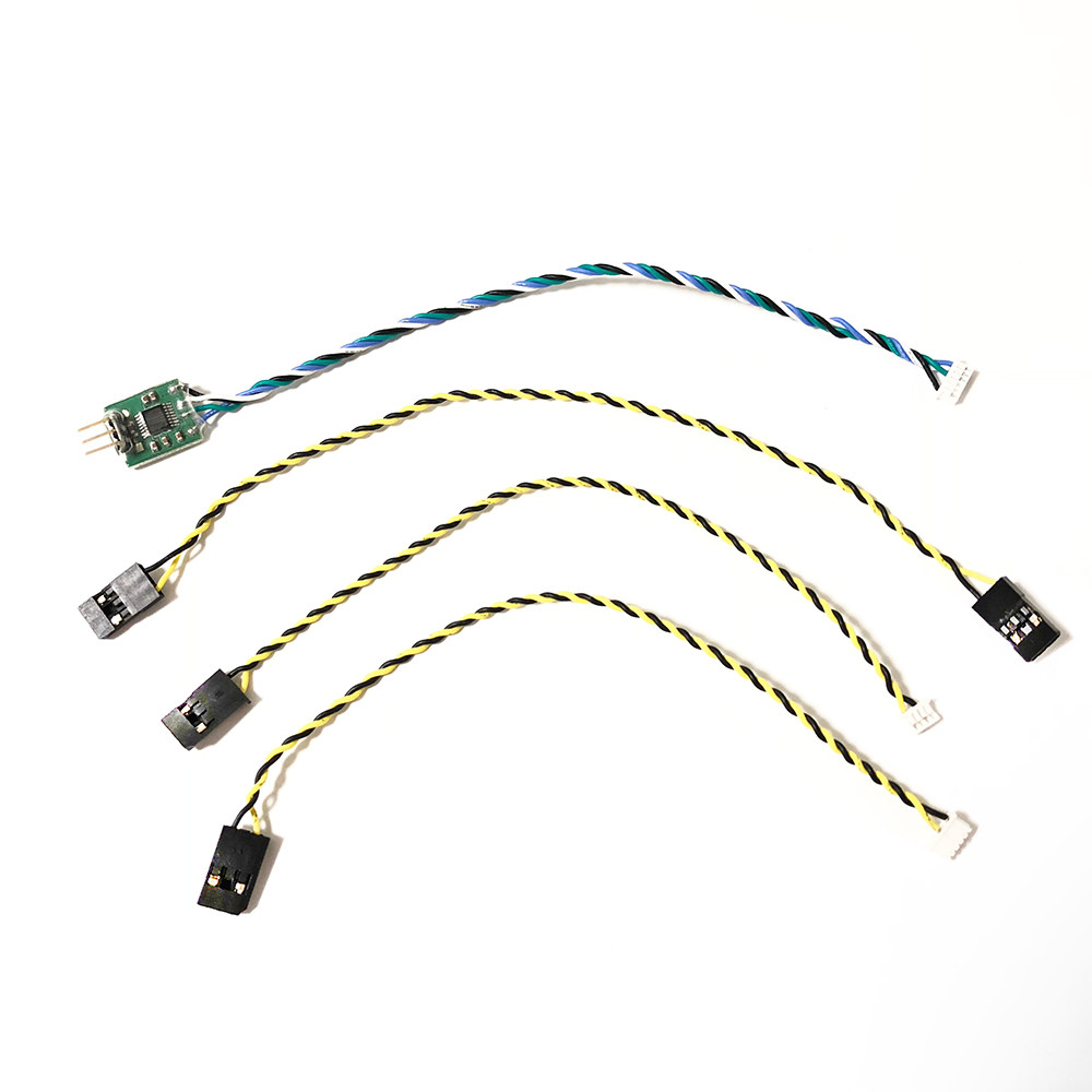 FrSky Pixhawk FC Yaapu Telemetry Converter Cable For TX16S X12S X10S X9DP QX7 X8R RXSR R9MM S.Port