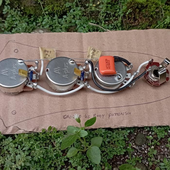 Prewiring Jazz Bass Wiring Harness Orange Drop Treble Bleed - IM