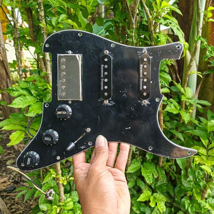 Loaded Pickup Seymour Duncan HSS TB-14 SSL-1 Stratocaster Fender Squier Gitar - IM