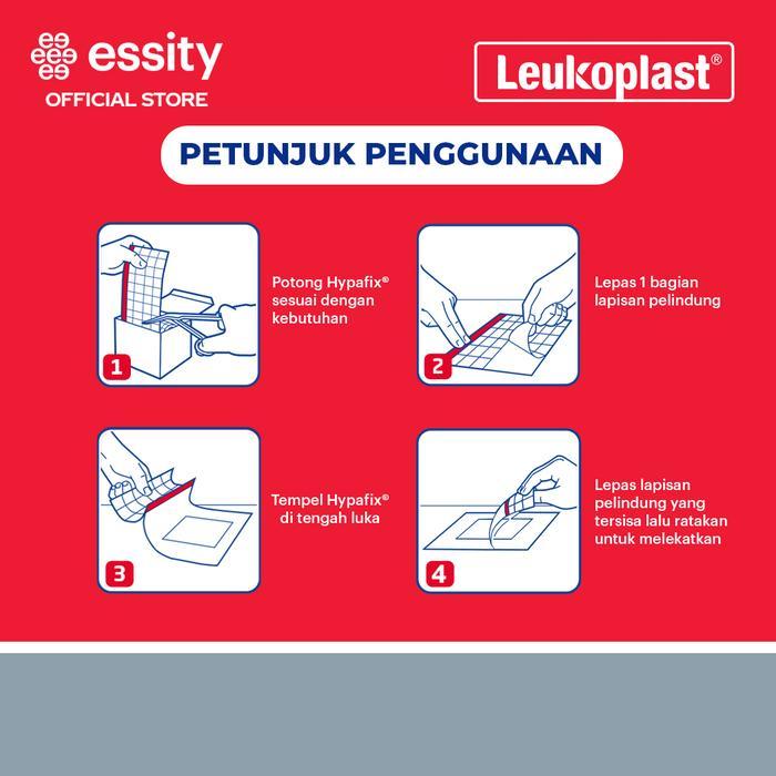 LEUKOPLAST HYPAFIX TRANSPARENT - PLESTER LUKA TRANSPARAN ANTI AIR