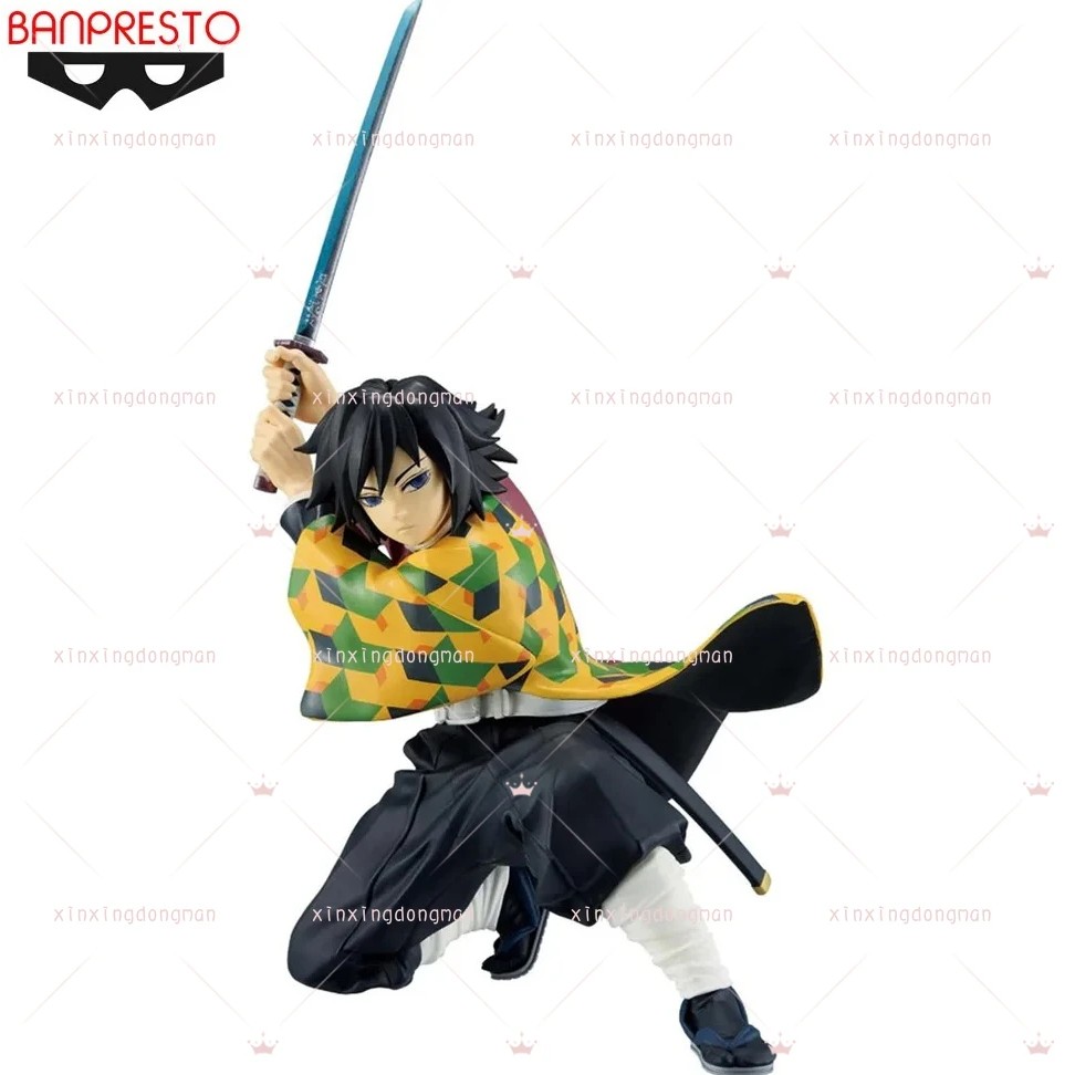 In Stock Original Bandai Anime Figure Demon Slayer: Kimetsu no Yaiba VIBRATION STARS-Giyu Tomioka