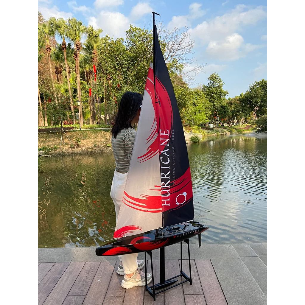 Remote Control Sailboat El Huge For Teens Fall Water Recreation Sailboat El 84 Inch (213Cm)