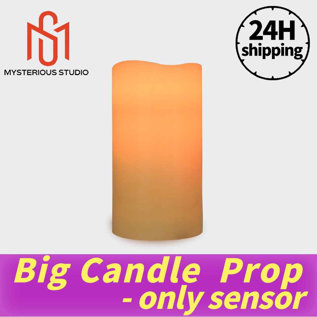 Secret room escape game mechanism props Electronic puzzle superb 1987 GY mysterious studio Candle