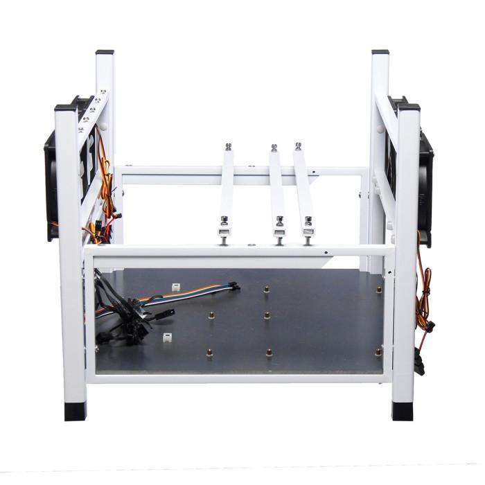 . Coin Miner Mining Case Mining Frame Support 6Gpu Graphics -