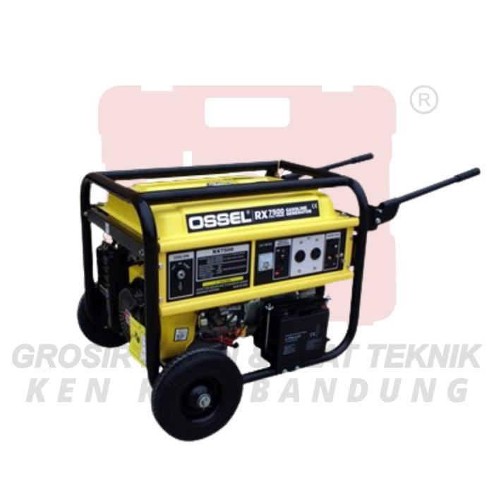Genset 5000 watt RX 7500 (Double Stater) OSSEL Generator RX 7500