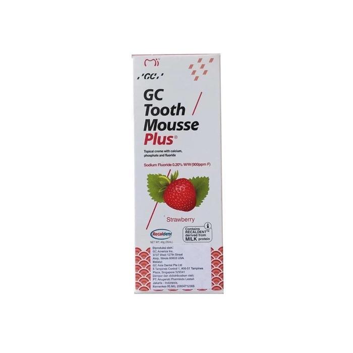 GC TOOTH MOUSSE PLUS Original DEWASA Vitamin Gigi gc tooth Sikat Gigi gc tooth mousse original Gusi