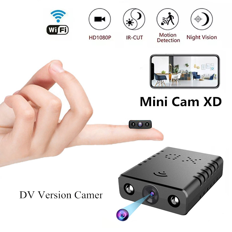 1080P XD Mini Camera WiFi Wireless Monitoring Security Protection Remote Monitor Camcorders Video