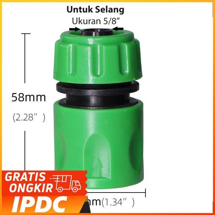 "New" Konektor sambungan Selang Quick Release Khusus Ukuran Selang 5/8