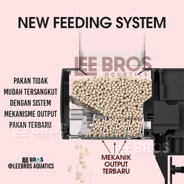 Automatic Fish Feeder 500 - 750 Ml / Pakan Ikan Otomatis / Auto Fish Feeder / Smart Fish Feeder With
