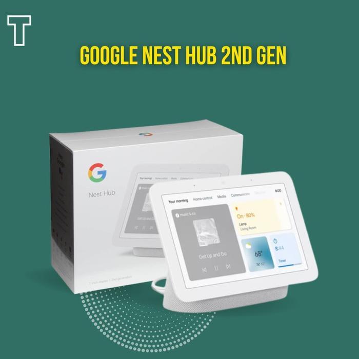 New GOOGLE HOME - GOOGLE NEST HUB 2nd Gen 100% ORIGINAL Smart