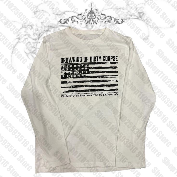 Baby Tees Y2K Kitty Women'S Cropped Grunge Clothes Y2K To Long Sleeve Harajuku Clothing Female Crop